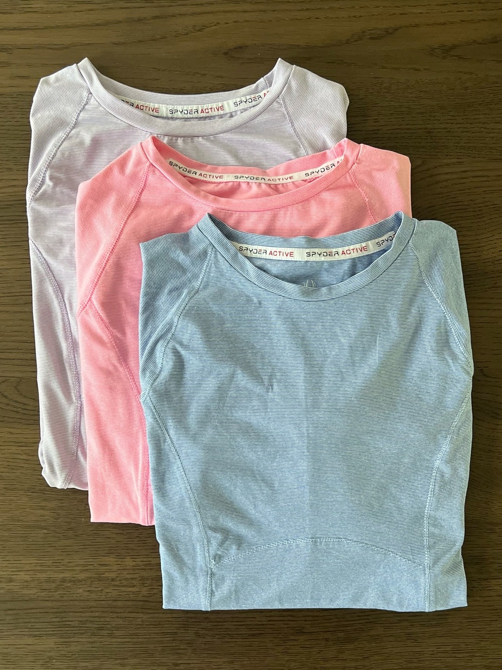 Spyder Bundle 3 Active Long Sleeve Tops XS Thumb Holes - Picture 15 of 15